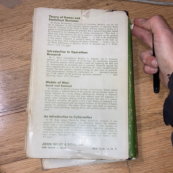 “Games and Decisions” Hardback book vintage - Picture 7 of 16